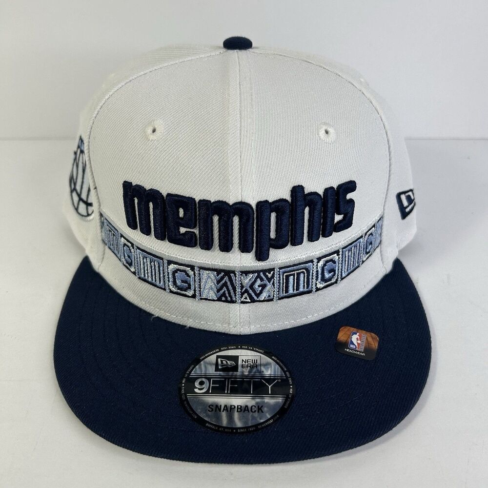 Memphis Grizzlies New Era 25/26 City Edition 9FIFTY Snapback Hat - Lt Blue/Navy